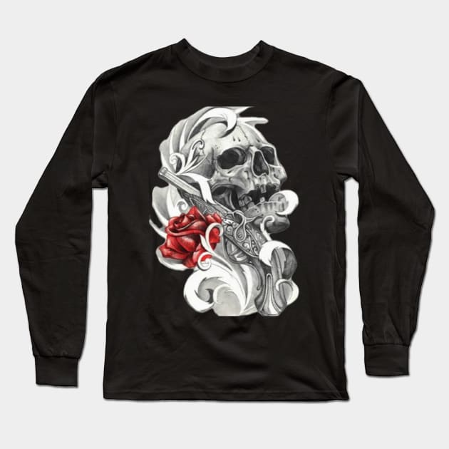 Tatto Long Sleeve T-Shirt by ecladios